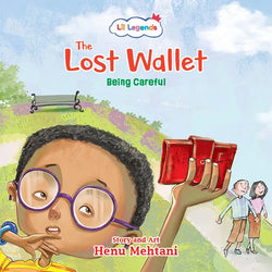 Lil Legends Mindfulness Series - The Lost Wallet | Illustrated Story Book for Kids | Mindful Tales for Emotional Learning & Social Skills | Age 5+
