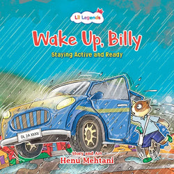 Lil Legends Mindfulness Series - Wake Up, Billy | Illustrated Story Book for Kids | Mindful Tales for Emotional Learning & Social Skills | Age 5+