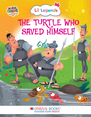 Lil Legends Moral Story Books for Kids Age 2+ Years - The Turtle Who Saved Himself | Short English Bedtime Stories with Colourful Illustrations | Picture Book for Early Readers
