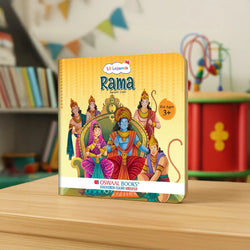 Lil Legends My Board Book of Mythological Tales of Lord Rama for Kids Age 3+ Years - Enchanting Indian Stories with Colourful Illustrations | Hindu Mythology Picture Book