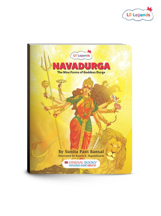 Lil Legends Navadurga Story Book for Kids | Maa Durga and Her 9 Forms | Illustrated Mythological Story | Cultural Learning & Moral Values | Age 7+ Years