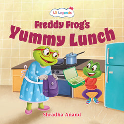 Lil Legends School Readiness Series - Freddy's Yummy Lunch | Illustrated Boardbooks Picture Book for Kids Age 3+ Years | Fun Story for Preschoolers Starting School
