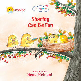 Lil Legends Sunshine Series - Sharing Can Be Fun | Illustrated Boardbooks Story Book for Kids Age 4+ Years | Fun Tales for Sharing, Kindness & Early Learning