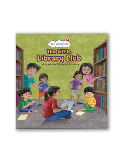 Lil Legends The Little Library Club Story Book for Kids | A Book of Financial Literacy | Money Awareness, Savings & Smart Habits | Illustrated Story Book | Ages 5+ Years