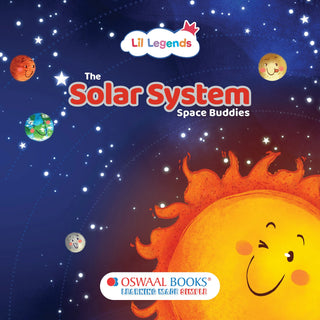Lil Legends The Solar System Space Buddies for Kids | Illustrated Board Book | Learn About Planets, Stars & Fun Facts | Simple Language Picture Book | Age 3+ Years |