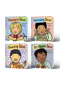 Lil Legends Toddler Tools Social Skills Set of 4 Books for Kids Age 2+ Years - Manners, Listening, Sharing & Try-Again Time | Good Habits & Kindness
