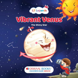 Lil Legends Velvet Venus The Shiny Star Book for Kids | Illustrated Space Boardbook | Learn About Venus with Bright Pictures & Simple Facts | Science Picture Book | Age 3+ Years