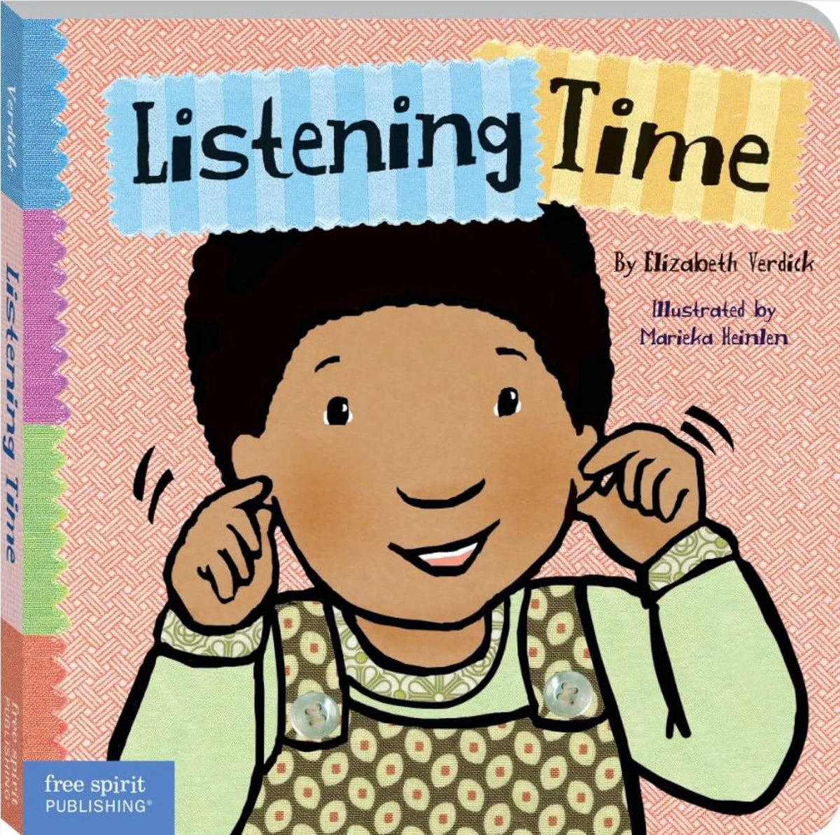 Listening Time (Toddler Tools Series) – Gentle Board Book for Toddlers (Ages 1-3 yrs) | Build Focused Listening & Following-Directions Skills | by Free Spirit Publishing