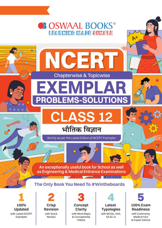 NCERT Chapterwise & Topicwise Exemplar Problems - Solutions Class 12 Bhautik Vigyan