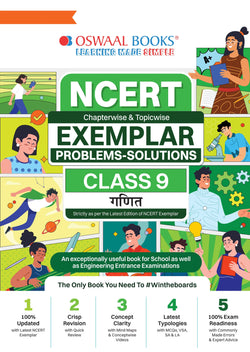 NCERT Chapterwise & Topicwise Exemplar Problems - Solutions Class 9 Ganit