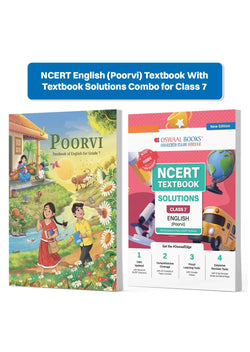 NCERT English (Poorvi) Textbook With Textbook Solutions for Class 7 | Set of 2 Books | Covered Concept, Mind Maps, Mock Papers | Updated NCERT Pattern (For Upcoming Exams)