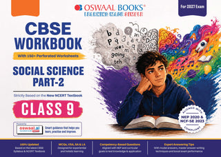 CBSE Workbook Class 9 Social Science Part-2 | aligned with NCERT | Perforated Worksheets for Practice with Competency Based questions | NEP 2020 + NCF-SE 2023 | 2027 Exam