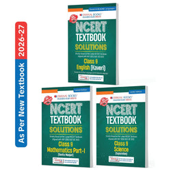 Oswaal CBSE NCERT Textbook Solutions English (Kaveri), Mathematics Part-1 (Ganita Manjari) & Science (Exploration) Class 9 (Latest NCERT) Set of 3 Books | Revision Notes, Solved Intext & Exercise Questions