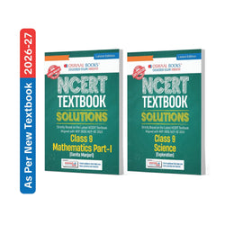 Oswaal CBSE NCERT Textbook Solutions Mathematics Part-1 (Ganita Manjari) & Science (Exploration) Class 9 (Latest NCERT) Set of 2 Books | Revision Notes, Mind Maps, Solved Intext & Exercise Questions