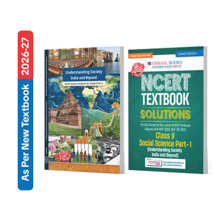 NCERT Social Science Part-1 (Understanding Society India and Beyond) Textbook and Textbook Solutions Supplement Class 9 (Set of 2 Books) (Latest NCERT) | Revision Notes & Exercise Questions