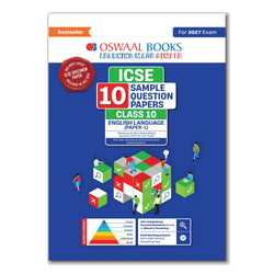 ICSE | 10 Sample Question Papers | Class 10 | English Paper-1 (Language) (For 2027 Exam) | Includes–Board Paper 2026 & Specimen 2027 |With On Tips Notes, Mind Maps & Oswaal AI