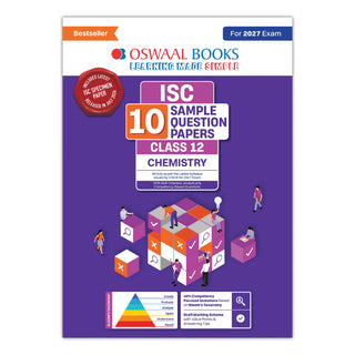 ISC | 10 Sample Question Papers | Class 12 | Chemistry (For 2027 Exam) Updated Version | With Oswaal AI