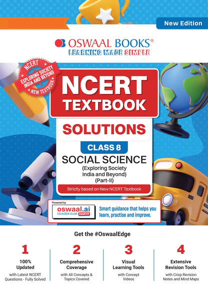 NCERT Textbook Solutions Social Science Part-2 Class 8 | For CBSE 2026-27 Exam | Based on Latest NCERT Exploring Society India and Beyond | With Objective & Subjective Questions for Practice