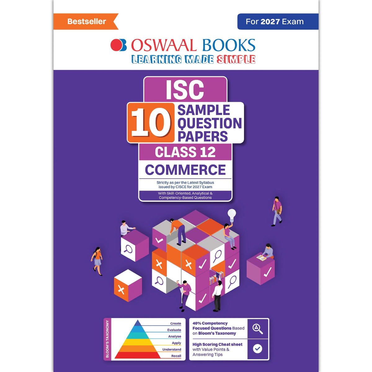 ISC | 10 Sample Question Papers | Class 12 | Commerce (For 2027 Exam) Updated Version | With Oswaal AI