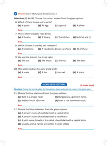 One For All Olympiad Workbook Class 1 English For 2024-25 Exam