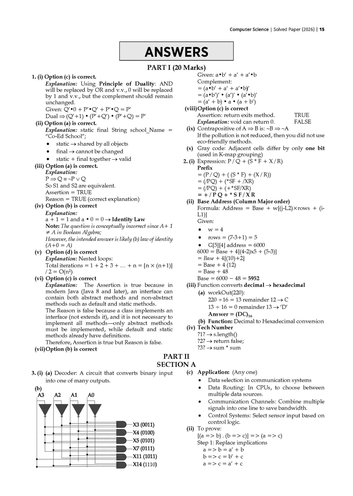 Oswaal ISC 10 Previous Years' Solved Papers Year-wise (2016-2026) | Class12, Science (PCB) | Physics, Chemistry, Biology, Eng1& 2, Hindi, Computer Science, Physical Education (2027 Exam) | Oswaal AI