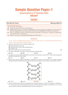 CBSE Sample Question Papers Class 12 Biology (For 2025 Exam)