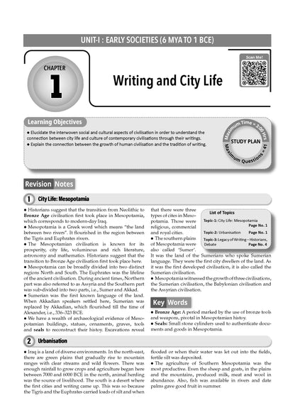 CBSE Class 11 History Question Bank | Chapter & Topic-wise Solved Papers (2017-2026) | Based on Latest Syllabus (April 2026) | Includes 2026 Papers | For 2027 Exam