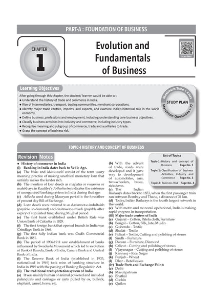 CBSE Class 11 Business Studies Question Bank | Chapter & Topic-wise Solved Papers (2017-2026) | Based on Latest Syllabus (April 2026) | Includes 2026 Papers | For 2027 Exam