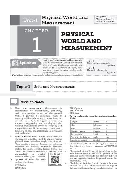 Class 11 ISC Physics Question Bank | Chapter-wise & Topic-wise with Competency Based Questions | For 2027 Exam | Self-Assessment Papers | Revision Notes