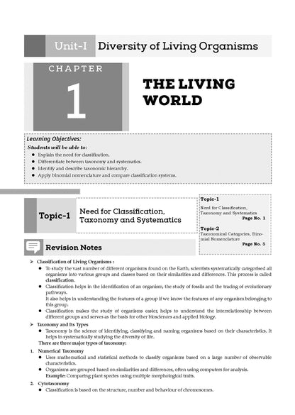 Class 11 ISC Biology Question Bank | Chapter-wise & Topic-wise with Competency Based Questions | For 2027 Exam | Self-Assessment Papers | Revision Notes