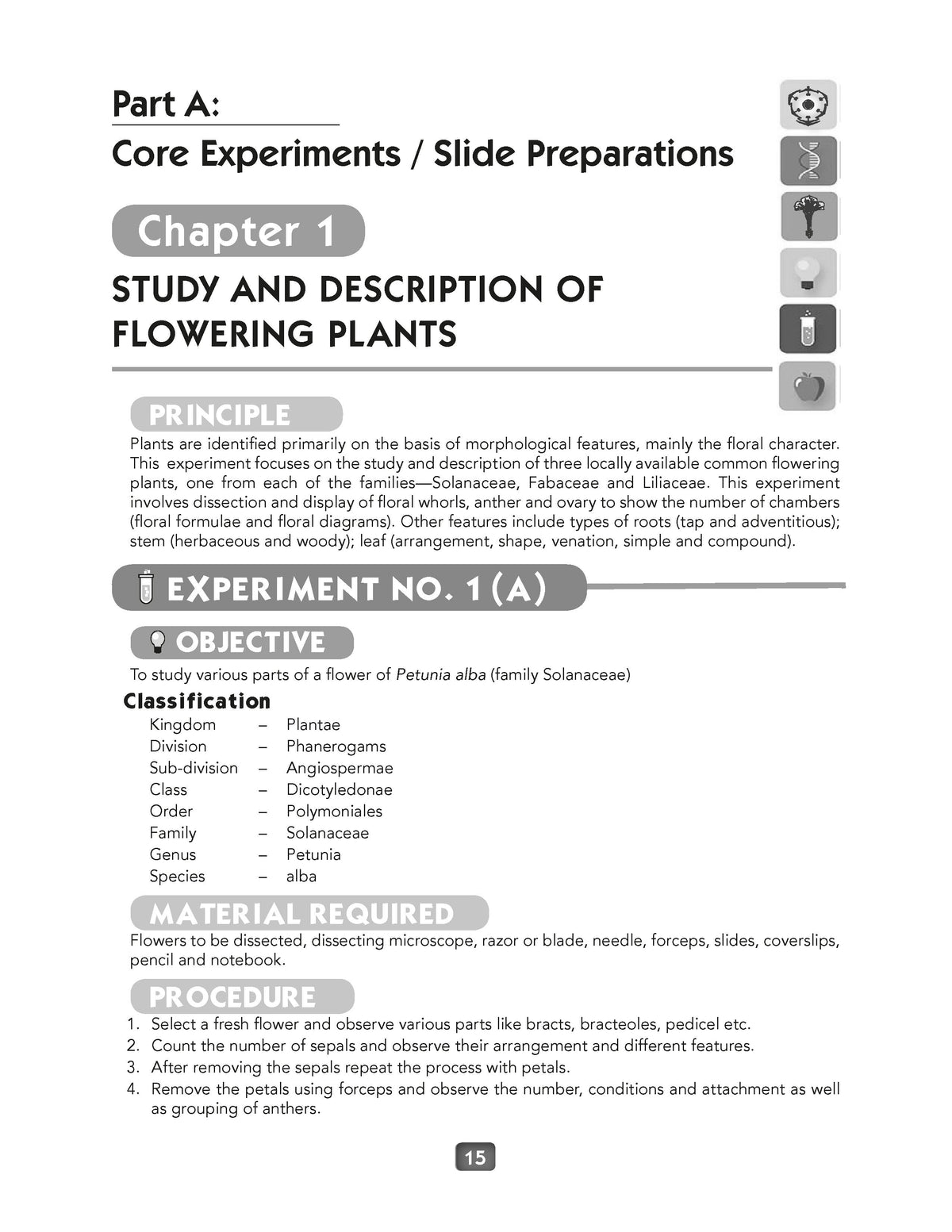 CBSE Laboratory Manual Class 11 Biology Book ( Latest Edition ) - Oswaal Books