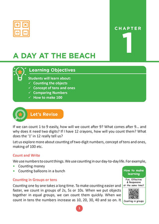 One for All Workbook Class 2 Mathematics | 50+ Concept-wise Perforated Worksheets | Based on NCERT Joyful | NEP 2020 & NCF 2023 Aligned | For CBSE & English Medium Boards | Builds Concept Clarity & Scientific Skills