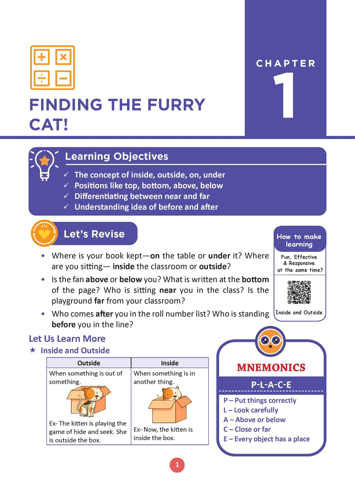 One for All Workbook Class 1 Mathematics | 50+ Concept-wise Perforated Worksheets | Based on NCERT Joyful | NEP 2020 & NCF 2023 Aligned | For CBSE & State Boards | Builds Concept Clarity & Scientific Skills