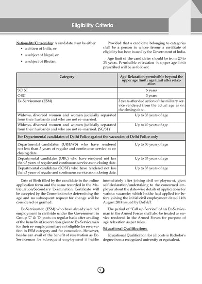 SSC CPO & Delhi Police SI Paper-1 19 Previous Years Solved Papers English Medium | 3900+ Questions + 1 Practice Paper | CAPF Year-wise 2017-2025 | For 2026 Exam