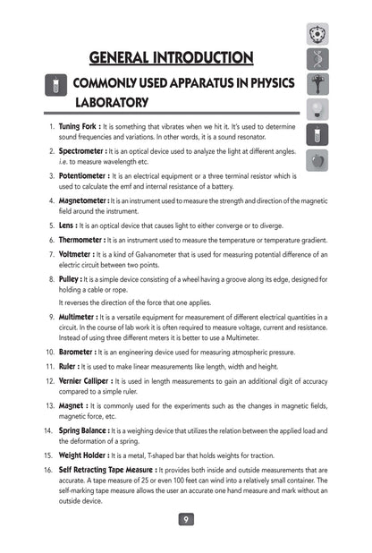 CBSE Laboratory Manual Class 11 Physics Book (Latest Edition) - Oswaal Books