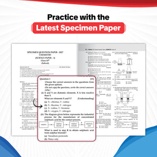 ICSE | 10 Sample Question Papers | Class 10 | Chemistry (For 2027 Exam) | Includes – Board Paper 2026 & Specimen 2027 | With On Tips Notes, Mind Maps & Oswaal AI