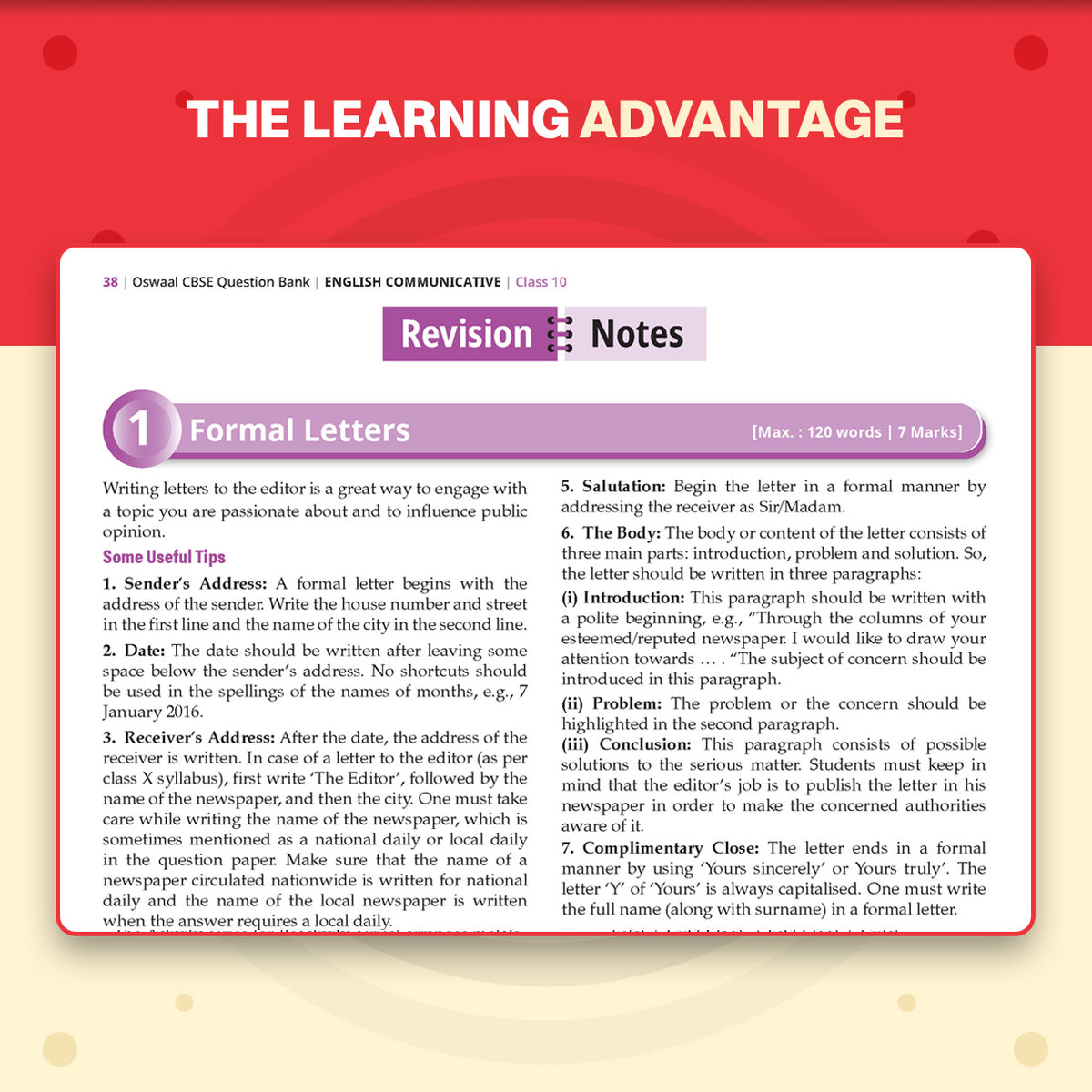Oswaal CBSE Class 10 English Communicative Question Bank | Chapter & Topic-wise Solved Papers (2017-2026) | Based on Latest Syllabus (April 2026) | Includes 2026 Papers | For 2027 Exam