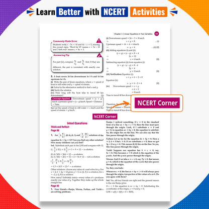 Oswaal CBSE Class 9 Mathematics Part-2 Question Bank Chapter-wise & Topic-wise | Based on NCERT Textbook Ganita Manjari | Includes Summary, Competency-Based Question, Self-Assessment & Practice Papers