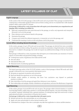 CLAT (UG) (Common Law Admission Test) | 10 Mock Test Papers | For 2027 Admission Test