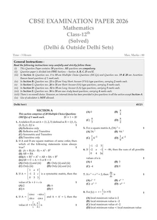 CBSE Textbook Plus (2022-2026) | Class 12 | Mathematics| Includes: 2026 Papers- fully solved | With Competency Focused Questions | For 2027 Exam | With oswaal.ai