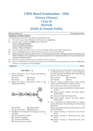 CBSE & NCERT One for All Class 10 | Science | Based on Latest Syllabus (April 2026) |NCERT & Competency-based questions| For 2027 Exam | With Oswaal AI