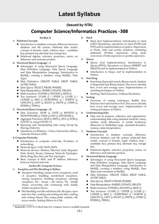 NTA CUET (UG) 5 Mock Test Papers Informatics Practices For 2026 Exam (Section –II) (as per latest 27 Dec., notification) | 300+ MCQs for Practice | Includes 2025 Paper- fully solved | With Oswaal AI