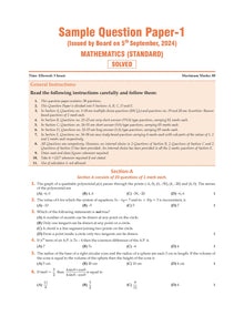 CBSE Sample Question Papers & Exam Rehearsal Class 10 Mathematics (Set of 2 Books) For 2025 Board Exam