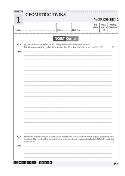Oswaal One For All Workbook Class 7 Mathematics Part-2 | NCERT & CBSE | Latest Ganita Prakash | NCF Compliant | Competency-Based Assessment, Concept Mastery & Exam Practice