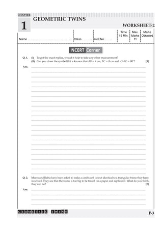One For All Workbook Class 7 Mathematics Part-2 | NCERT & CBSE | Latest Ganita Prakash | NCF Compliant | Competency-Based Assessment, Concept Mastery & Exam Practice