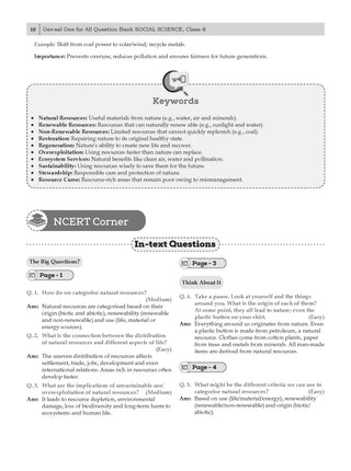 One For All Question Banks NCERT & CBSE Class 8 (Set of 6 Books) Mathematics, Science, Social Science, English, Hindi And Sanskrit (For Latest Exam)