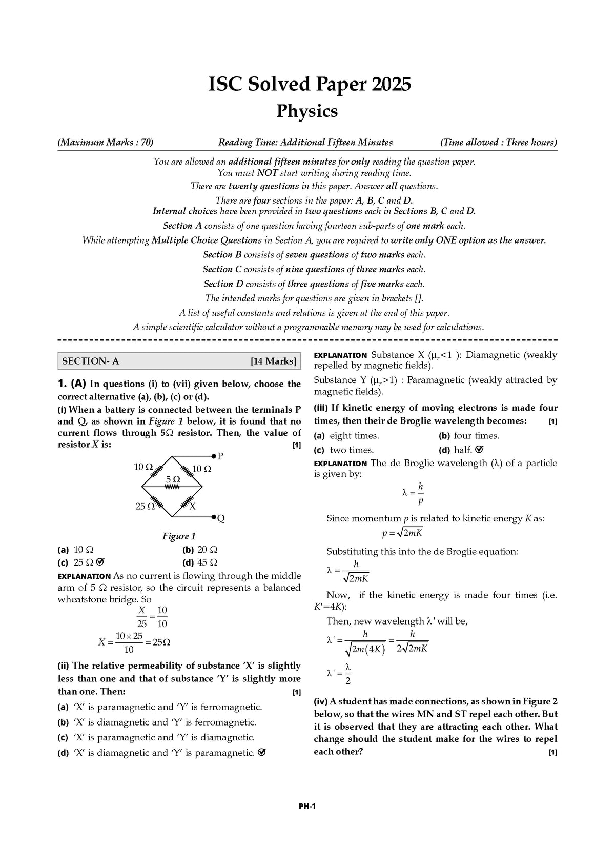 ISC 10 Previous Years' Solved papers and Competency Focused Questions Chapter-wise Class 12 PCM (Set of 2 Books) for 2026 Board Exams - Oswaal Books