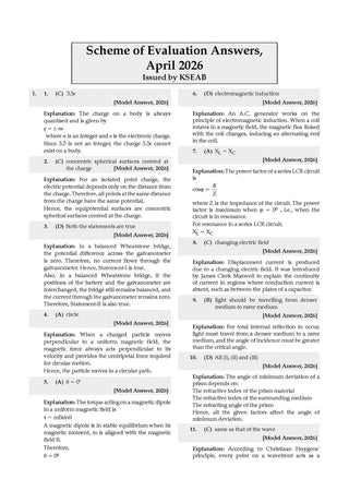 Karnataka II PUC Chapter-wise & Topic-wise Question Bank Class 12 Physics | 1550+ Questions | Revision Notes, Mind Maps, Mnemonics | Fully Solved PYQs (2026–2017) | 2027 Board Exam | oswaal.ai