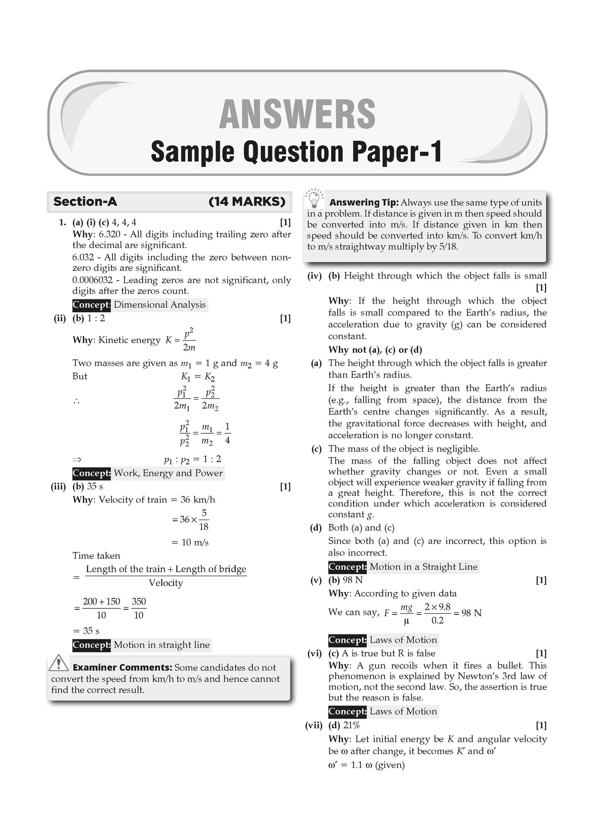 ISC 30 Combined Sample Question Papers Class-11 Science Stream (English Paper-1,English Paper-2,Physics,Chemistry, Mathematics & Biology)