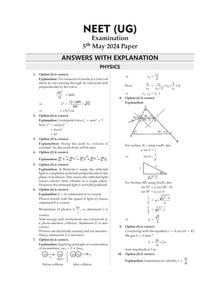 NEET (UG) 10 Mock Test Papers PHYSICS, CHEMISTRY & BIOLOGY for 2025 Exam | Based On Latest NTA Pattern (without Choices)